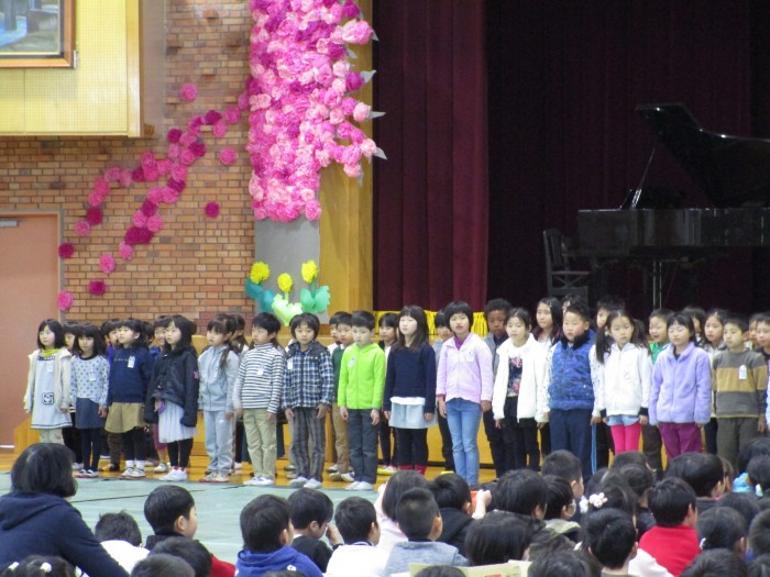 たくさんのありがとうの気持ちをこめて～詩と歌（1年生） 川越町立川越北小学校