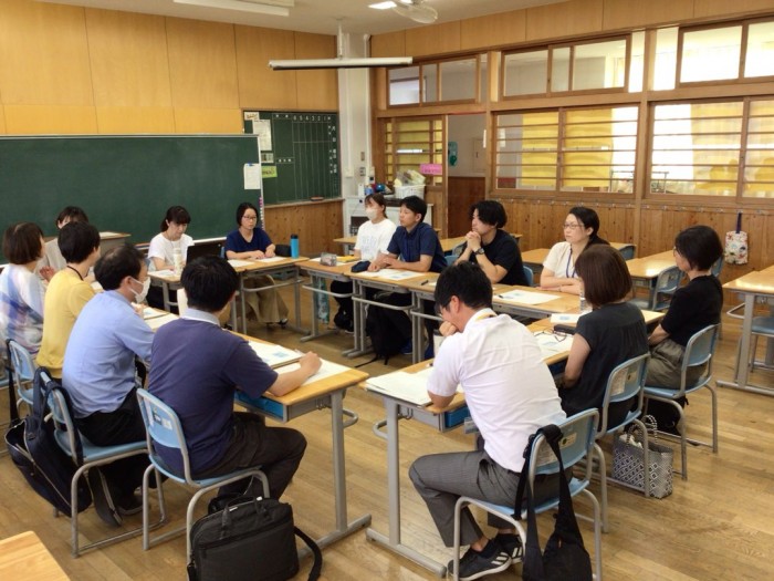 川越中学校区教育懇談会 川越町立川越南小学校